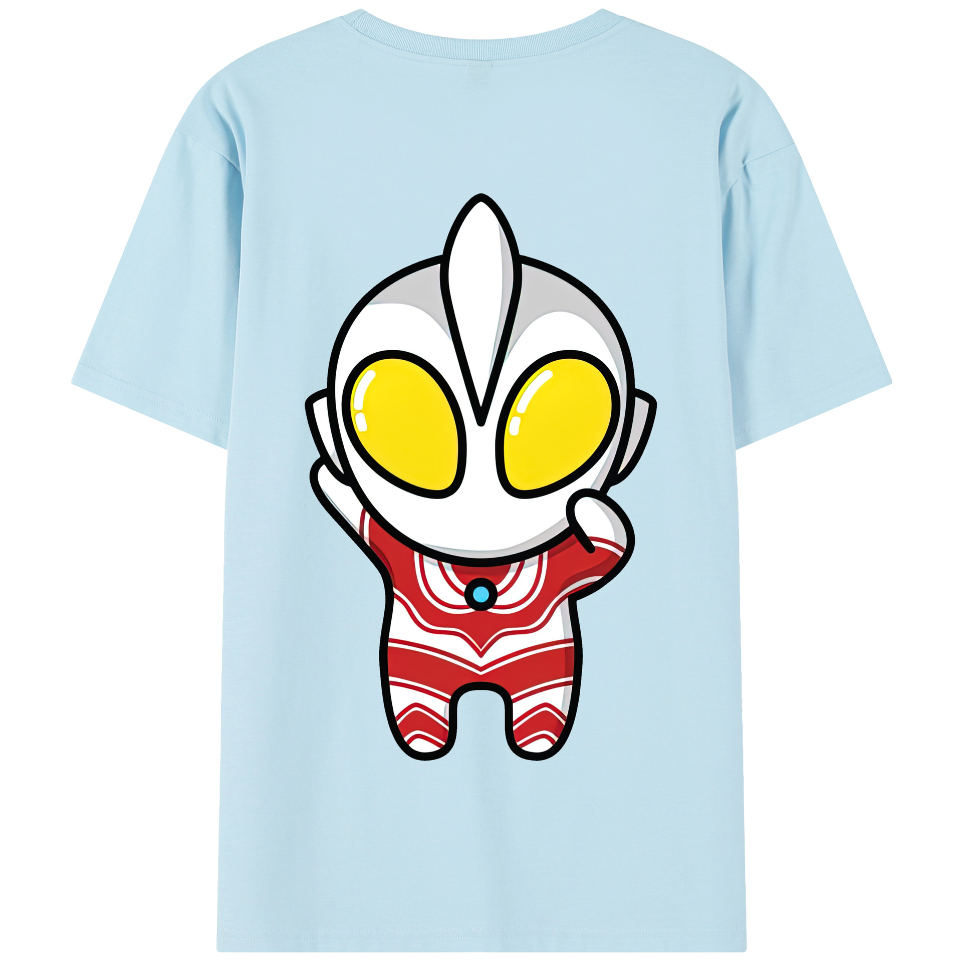 （画像用） ウルトラマン Ultraman 綿100％半袖Tシャツ（背面プリント）